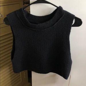 Free People Sweater Crop Top